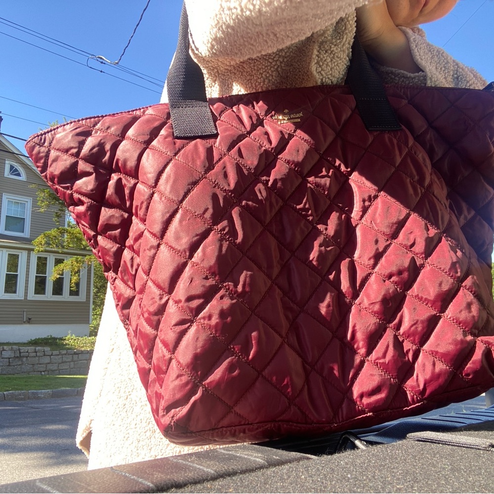 Kate Spade Red Quilted Tote